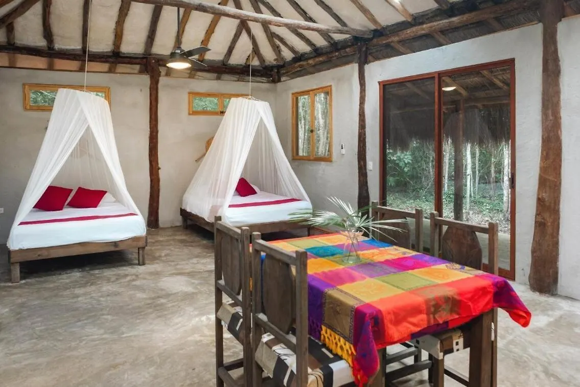 Vakantiehuis Cabana Ja Nik Puerto Morelos